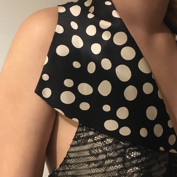 Kathy Heyndels Black and White Cocktail Dress - Picture 8 of 9